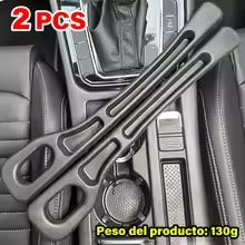 2Pcs Car Seat Gap Filler Organizer – Universal PU Leather Anti-Leak Stopper