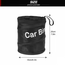 Collapsible Leak-Proof Car Trash Can – Portable Waste Bin & Cooler Bag for Organized, Odor-Free Driving