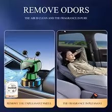 AI Smart Robot Car Air Freshener Rechargeable Aromatherapy Diffuser