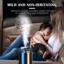 Car Diffuser Humidifier with 5 Mist Modes – Aromatherapy Air Freshener for Car, Home & Office