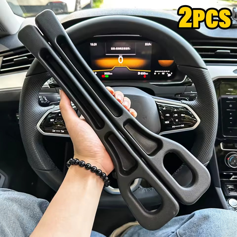 2Pcs Car Seat Gap Filler Organizer – Universal PU Leather Anti-Leak Stopper