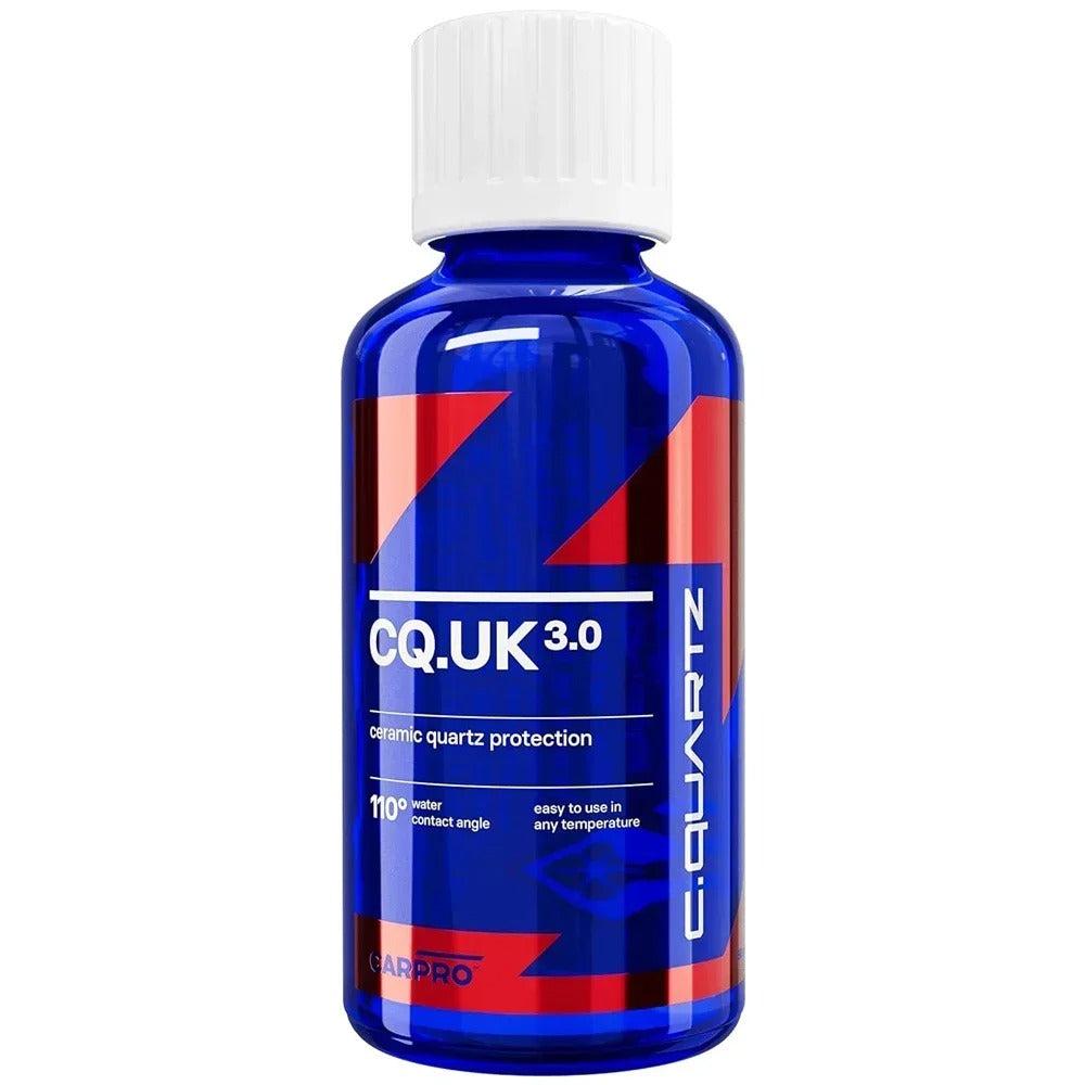 CARPRO CQUARTZ UK 3.0 – Professional 9H Ceramic Coating for Cars | Deep Gloss & Long-Lasting Protection