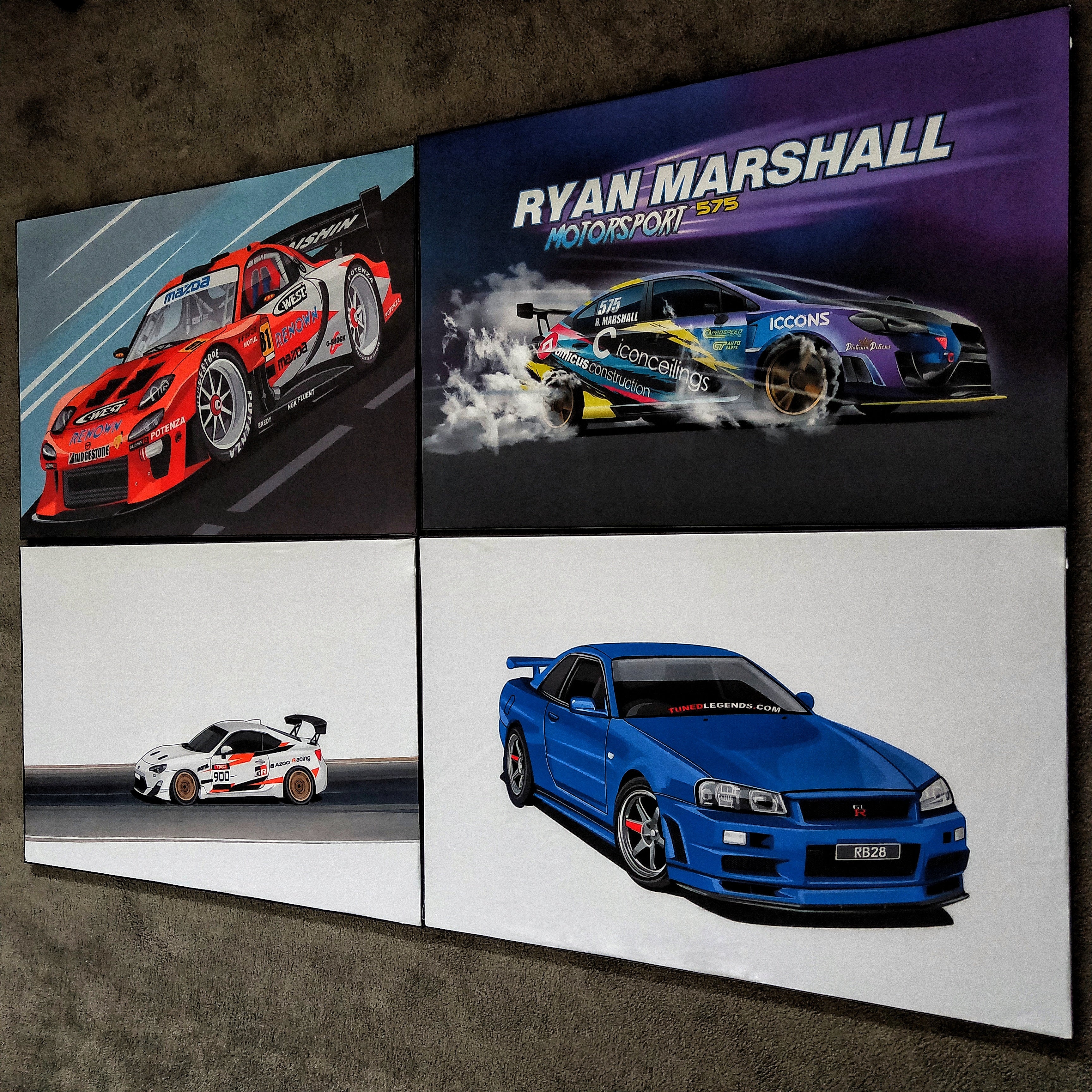 Custom Car Profiles Custom Car Portrait — Turbo-Spec.com