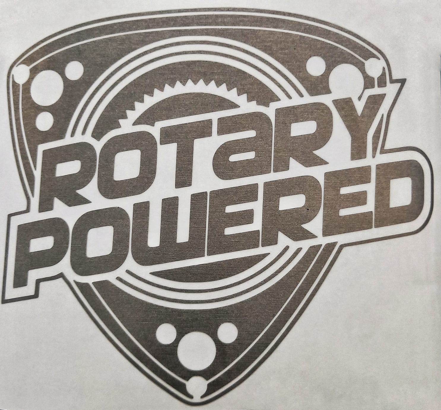 Rotary Powered Sticker — Turbo-Spec.com