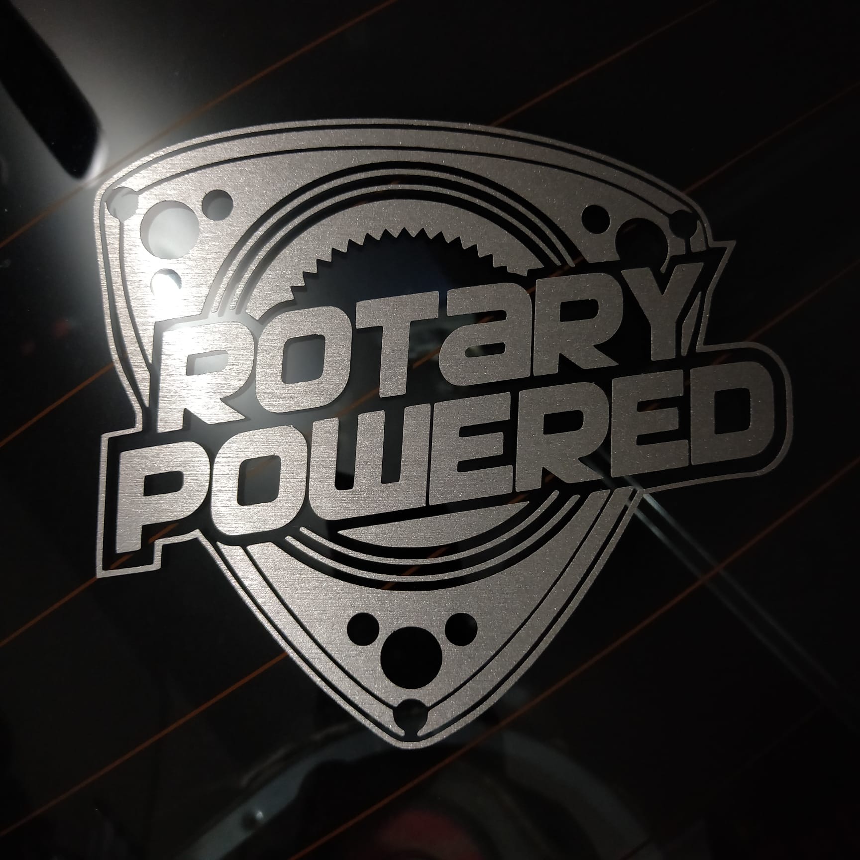 Rotary Powered Sticker — Turbo-Spec.com